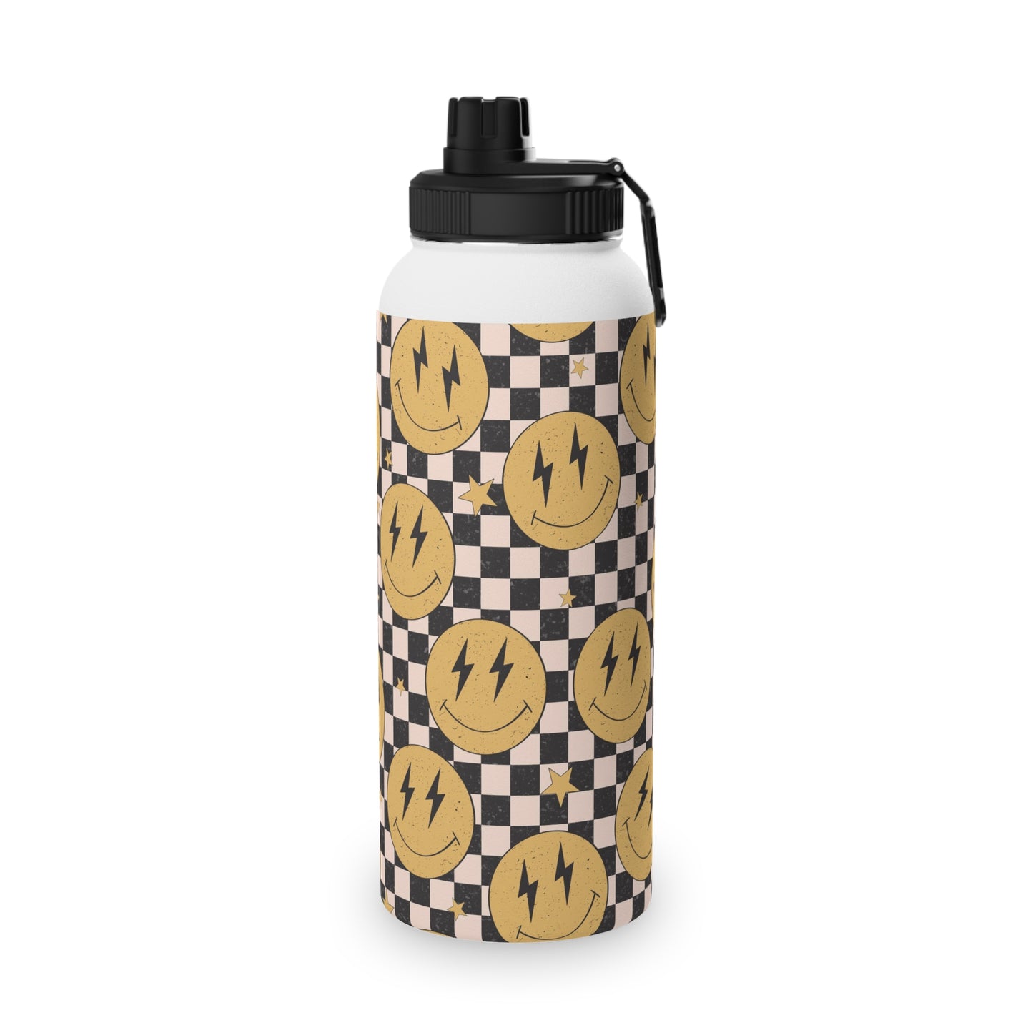 Bolt Face | Stainless Steel Water Bottle, Sports Lid