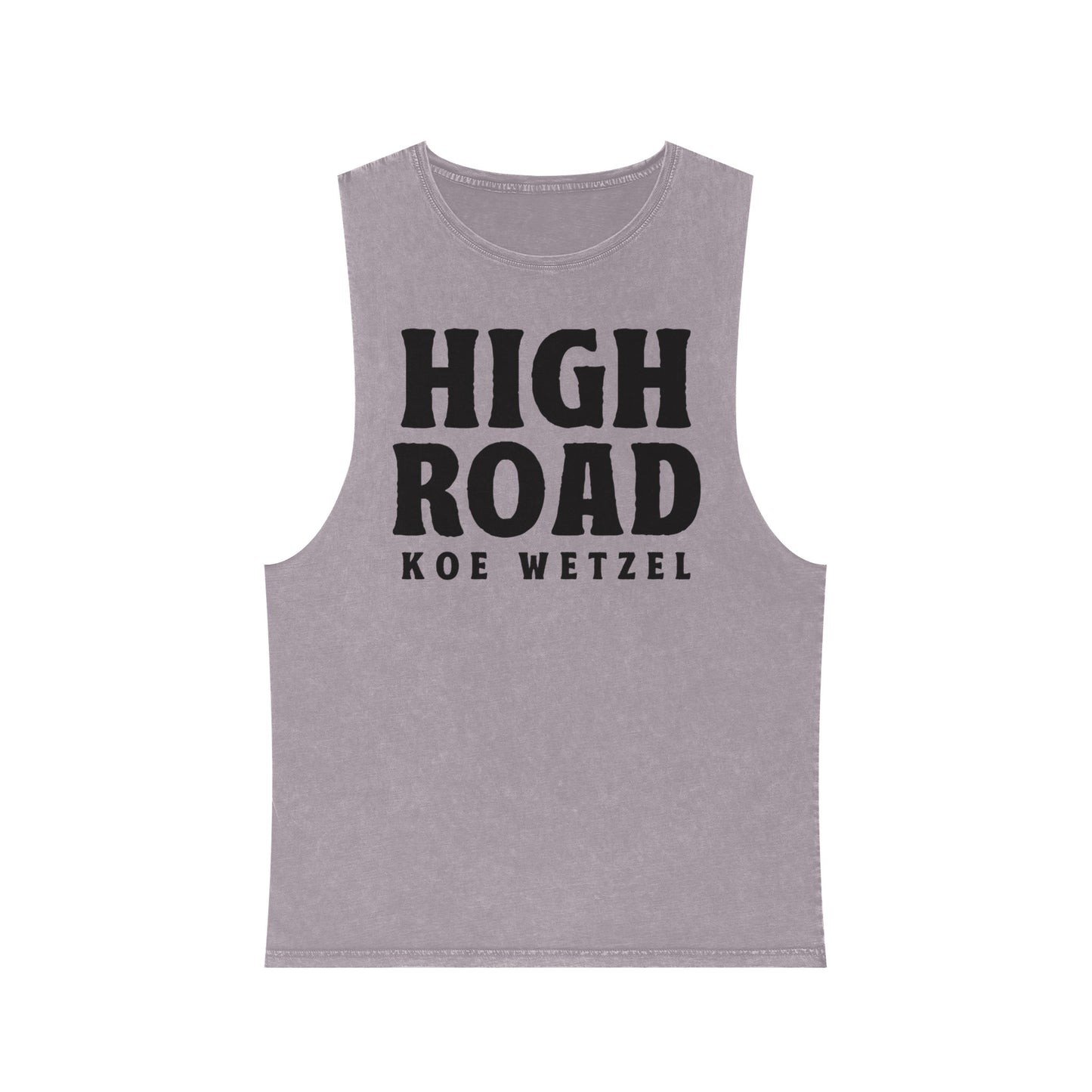 Koe Wetzel | High Road - Sh*t Show Ticket | Tour Tee | Adult Unisex Acid Wash Muscle Tank