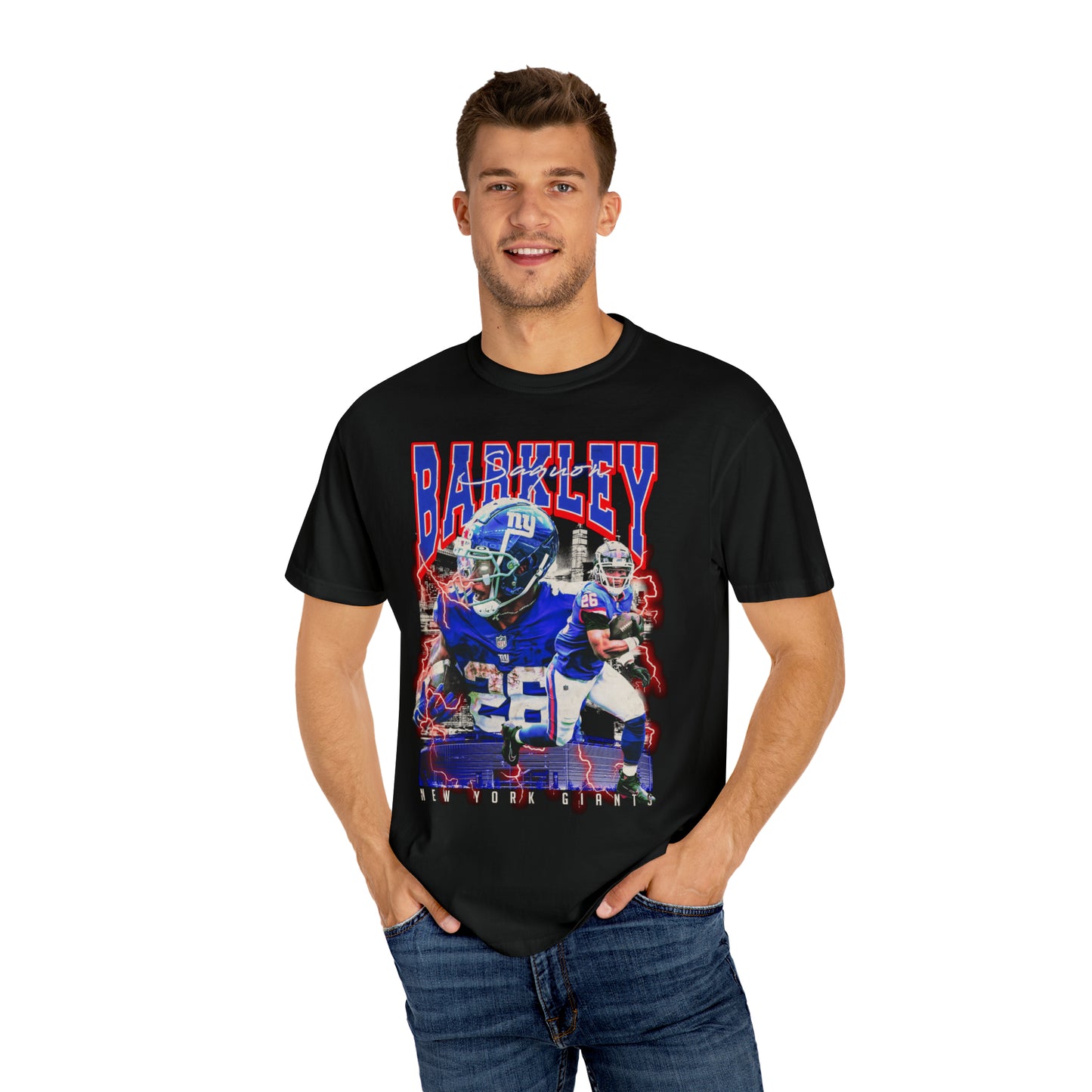 Saquon Barkley | Giants | Unisex Comfort Colors Tee