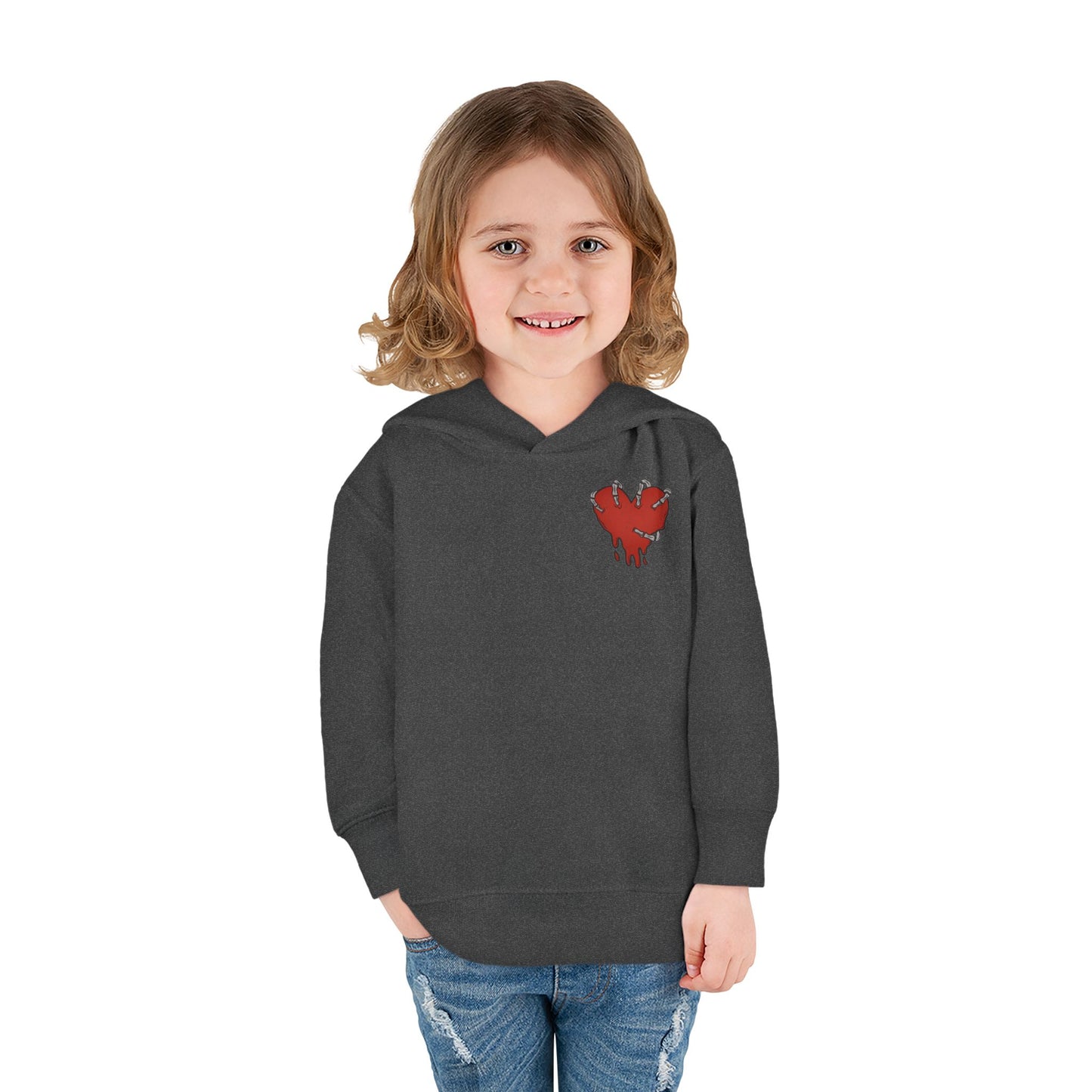 Loved 2 Death | Valentine Toddler Hoodie