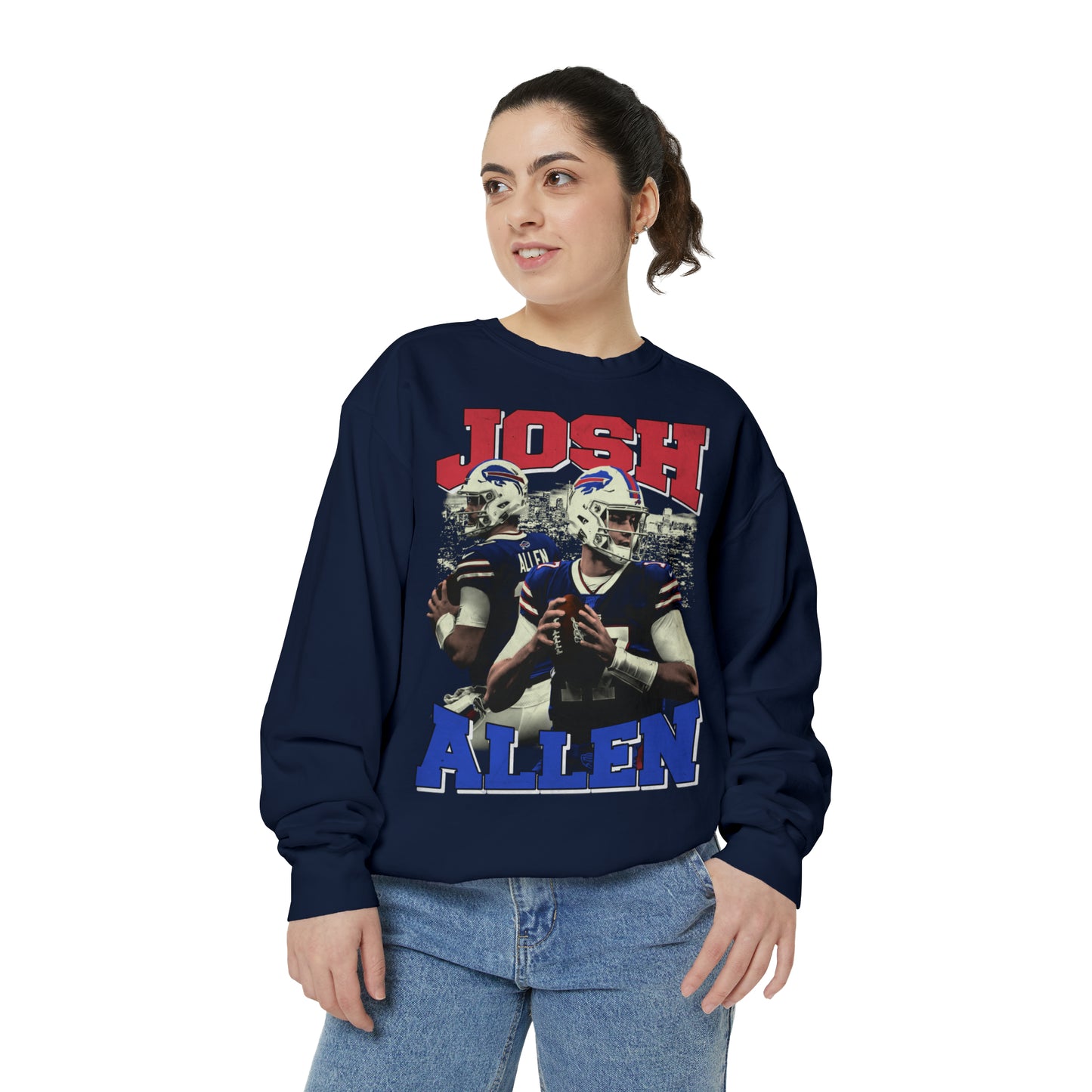 Josh Allen | Bills | Unisex Comfort Colors Crewneck