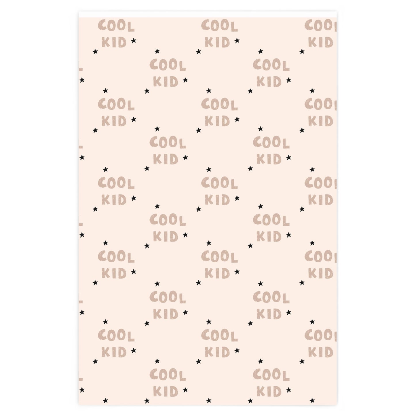 Cool Kid | Wrapping Paper Sheet 24" × 36"