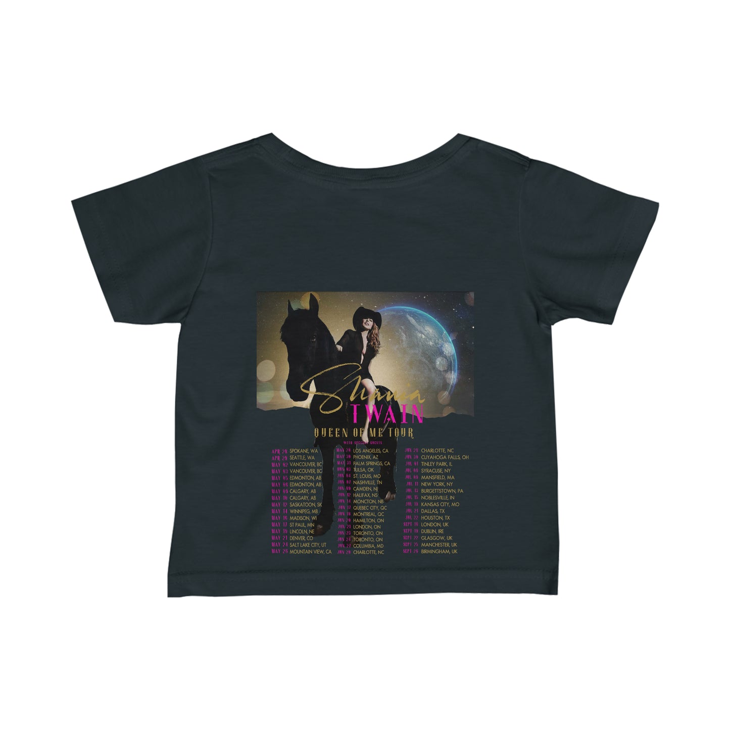 Shania Twain | Tour Tee | Baby Tee