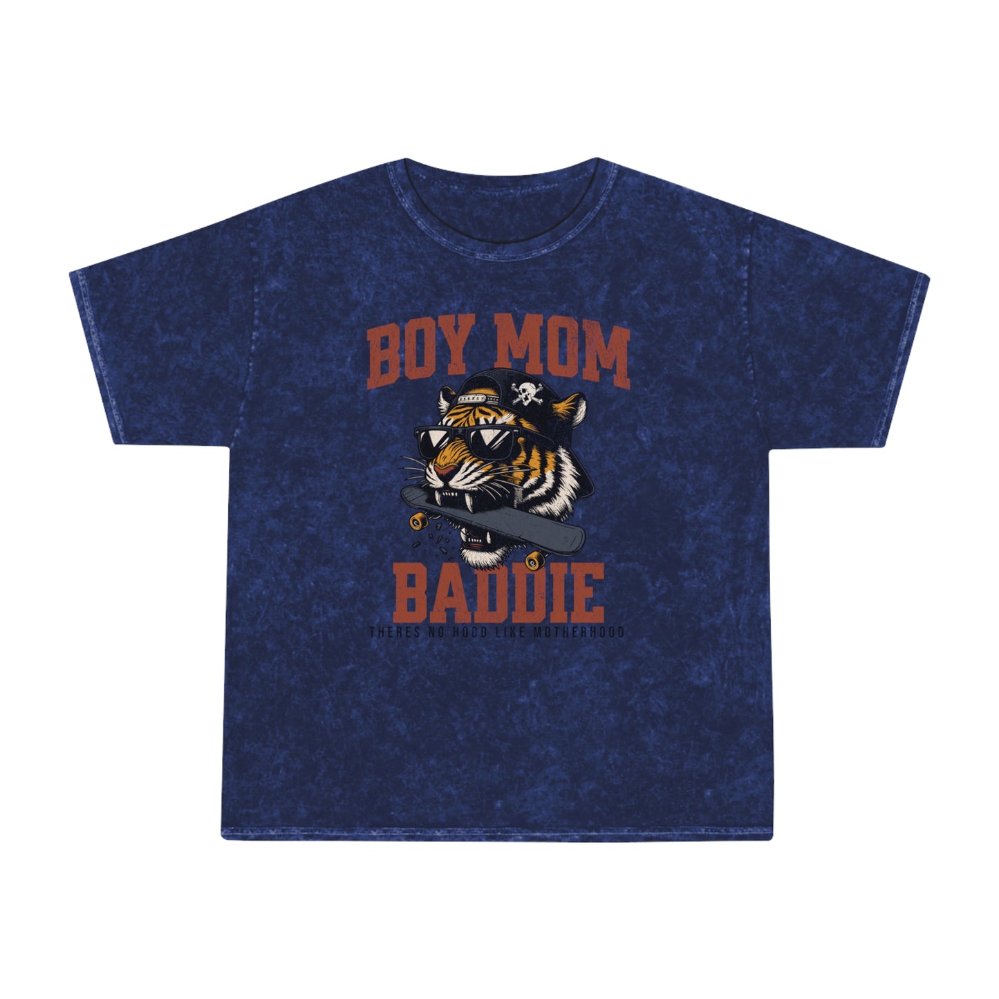 Boy Mom Baddie | Unisex Mineral Wash T-Shirt