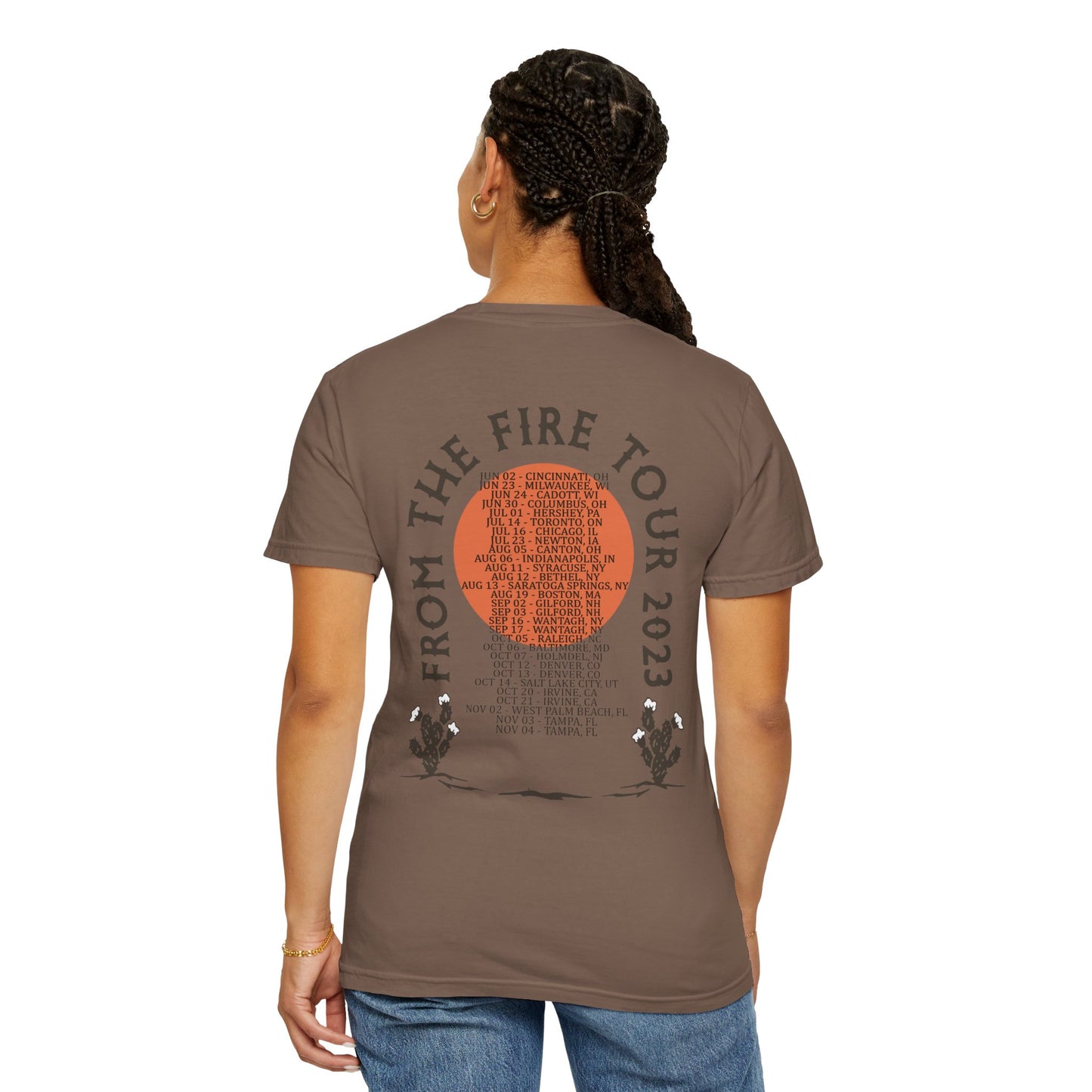 Zach Brown Band | Tour Tee | Unisex Garment-Dyed T-shirt