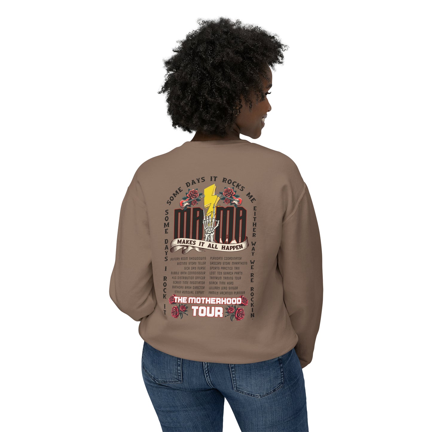 MAMA World Tour | Unisex Lightweight Crewneck Sweatshirt