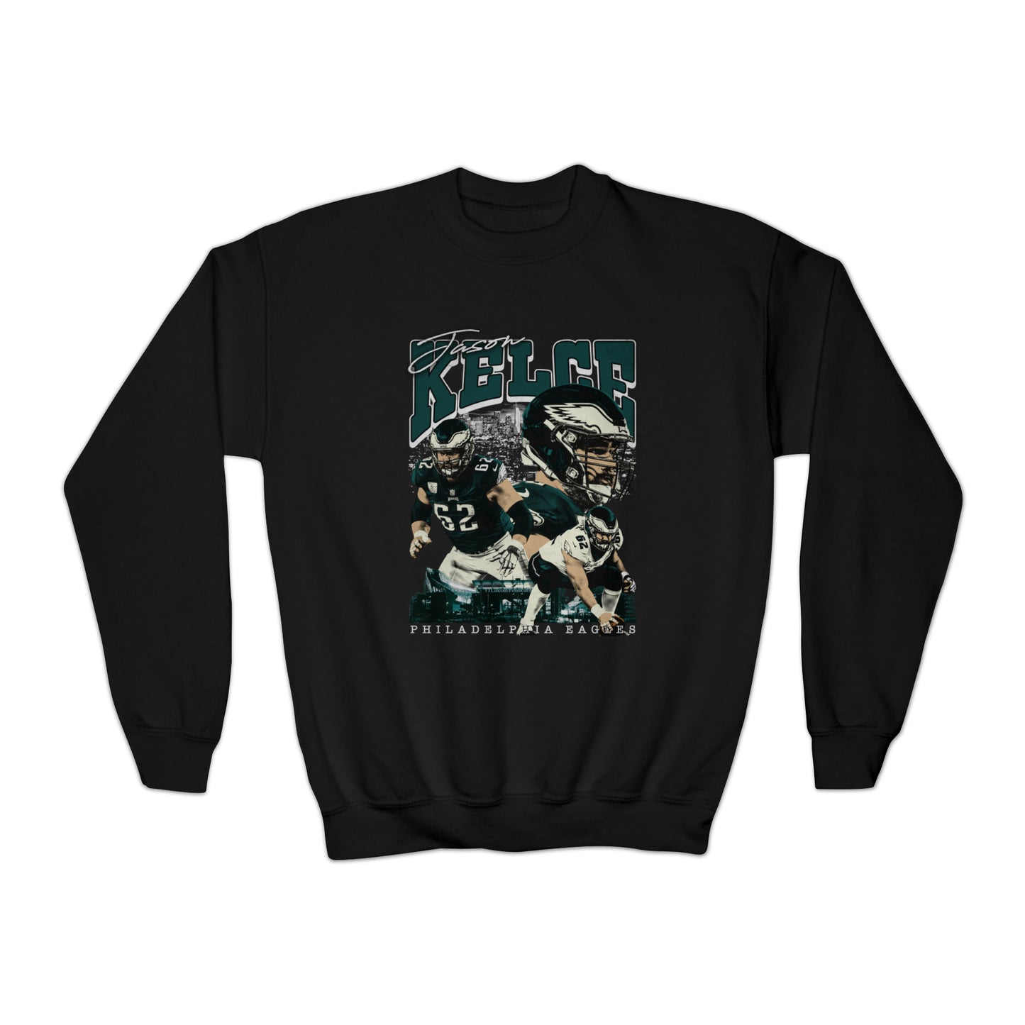 Jason Kelce | Eagles | Youth Crewneck