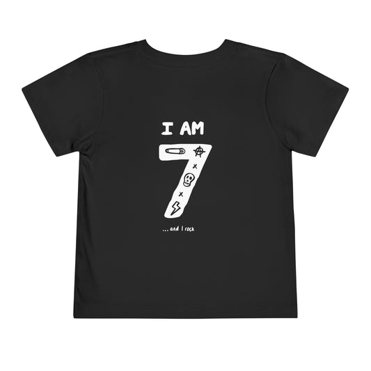 Rockin' Seven | Toddler Short Sleeve Tee