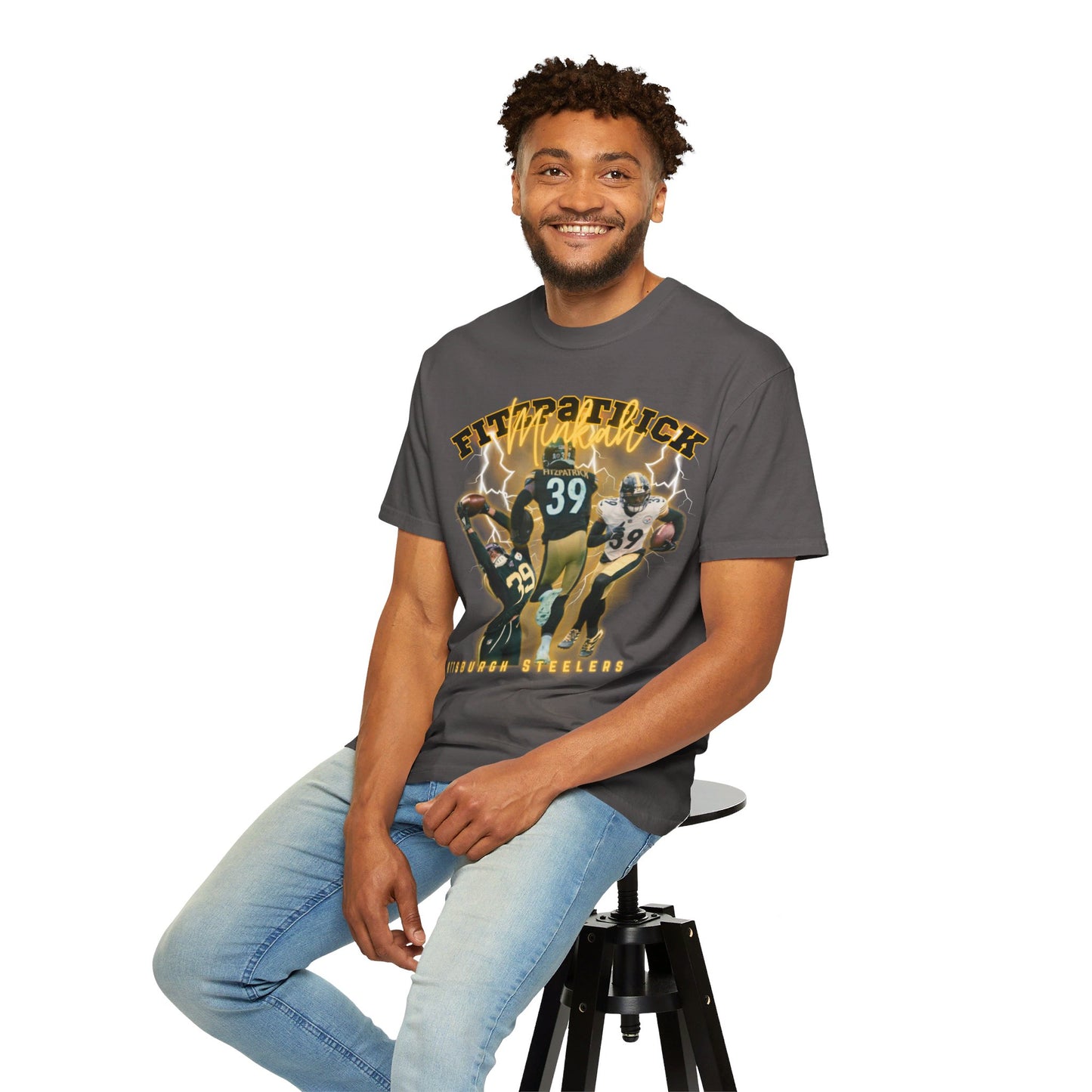 Minkah Fitzpatrick | Steelers | Unisex Garment-Dyed T-shirt