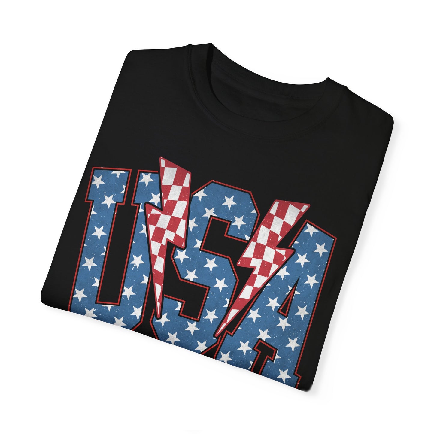 USA Bolt | Unisex Garment-Dyed T-shirt