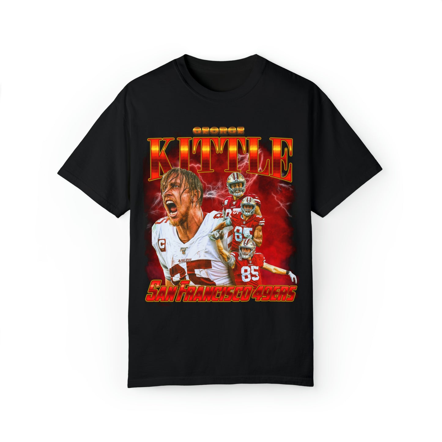 George Kittle | 49ers | Unisex Comfort Colors T-shirt