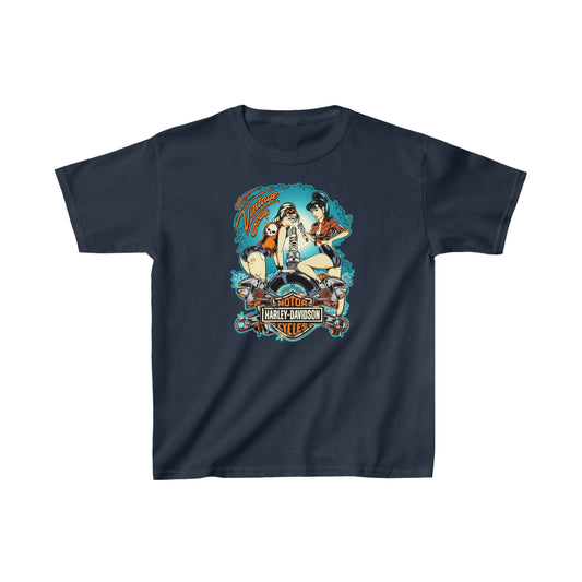 Harley Davidson Vintage Garage | Youth Tee