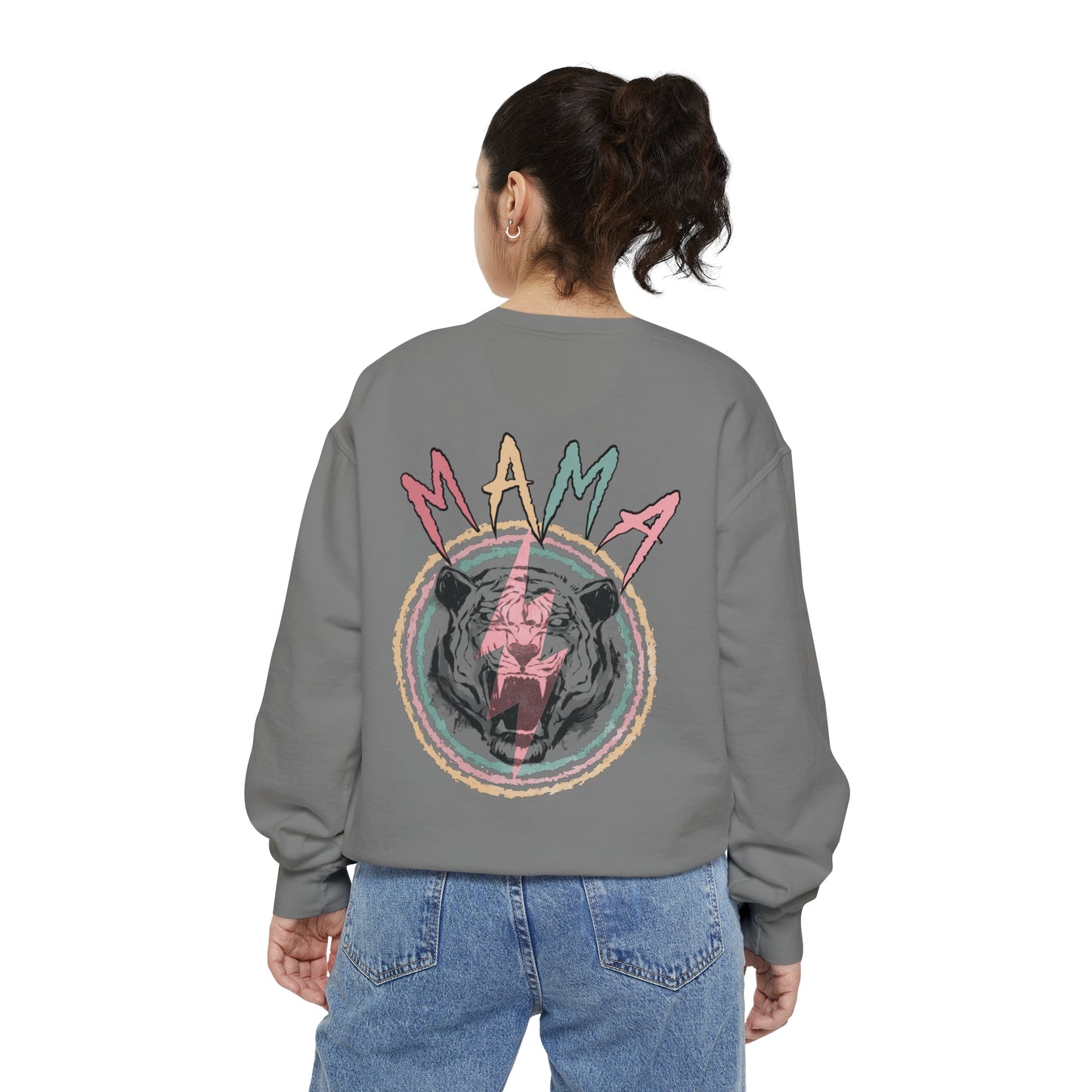 Mama Bear | Unisex fit Garment-Dyed Sweatshirt