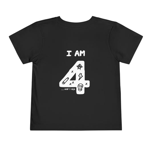 Rockin' Four | Toddler Short Sleeve Tee