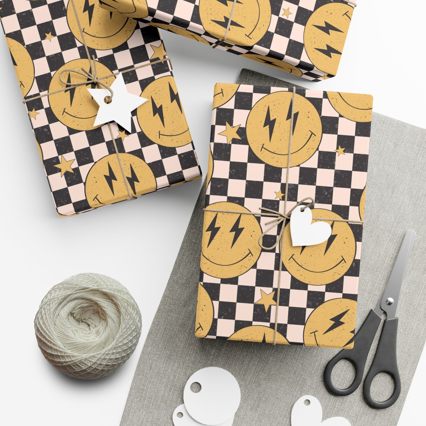 Bolt Face | Gift Wrap Papers | 2 size options