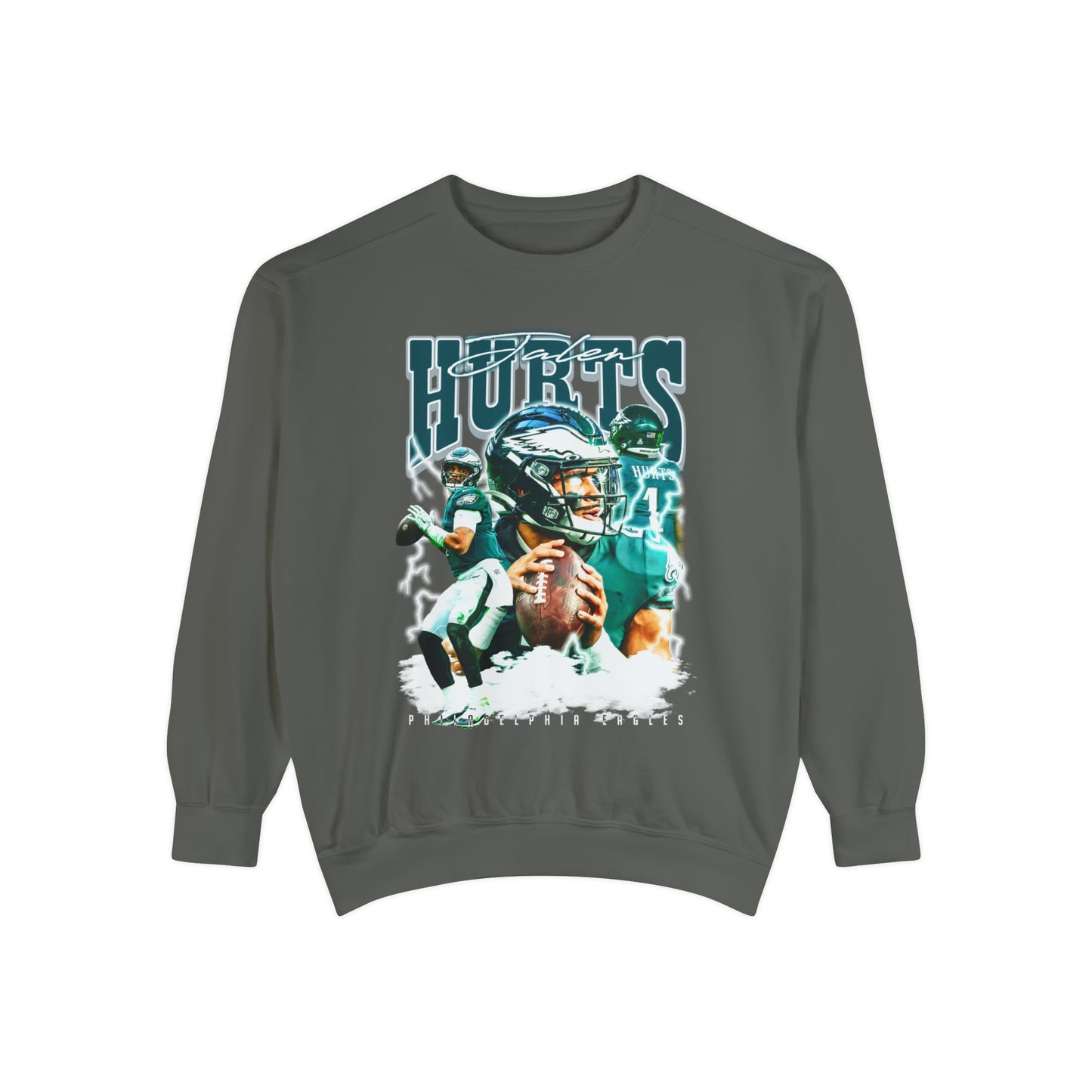 Jalen Hurts | Eagles | Unisex Comfort Colors Crewneck