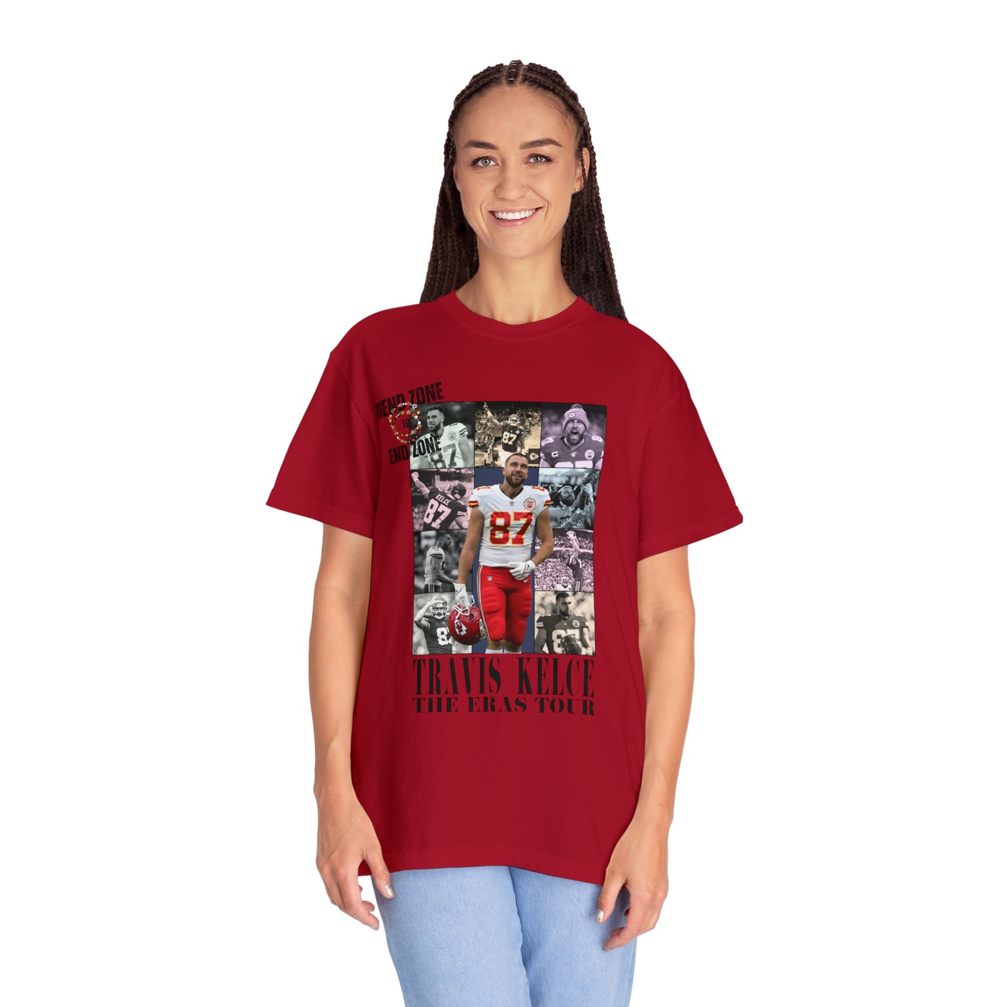 Friend Zone to End Zone | Kelce Eras Tour | Unisex Comfort Colors T-shirt