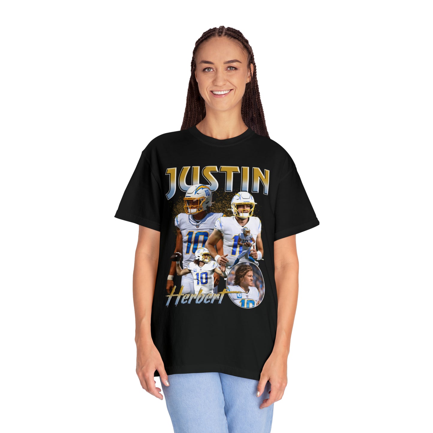 Justin Herbert | LA Chargers | Unisex Comfort Colors T-shirt