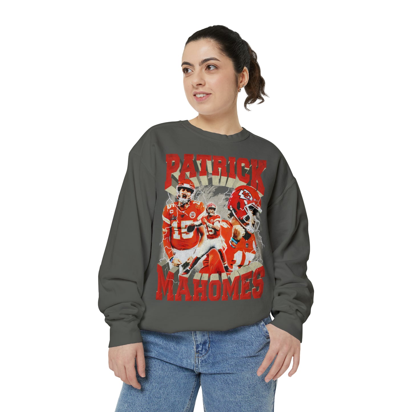 Patrick Mahomes | Chiefs | Unisex Comfort Colors Crewneck