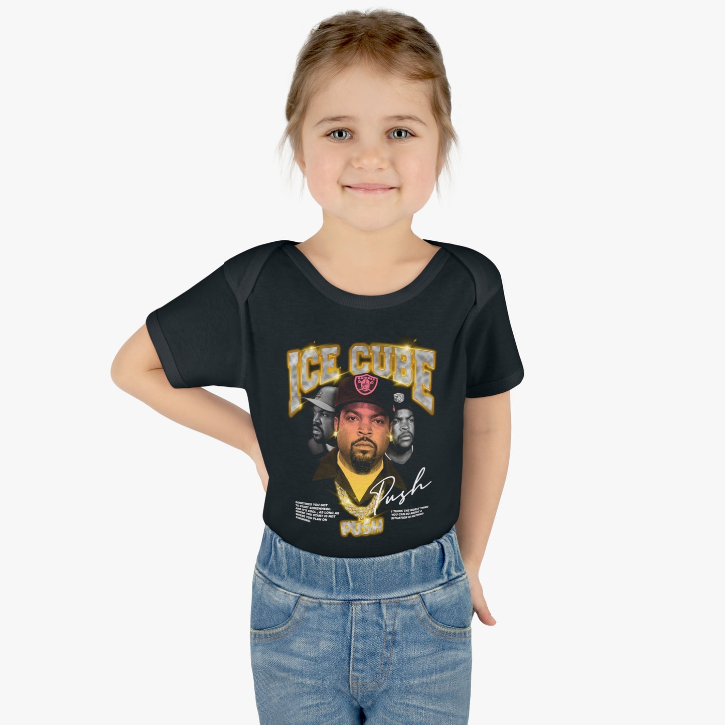 Ice Cube | Push | Baby Onesie