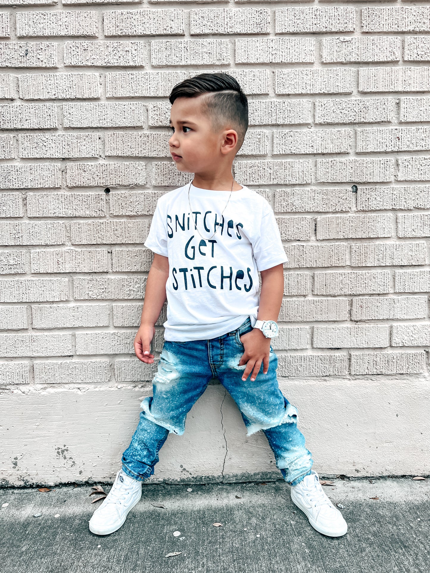 Snitches Get Stitches | Toddler Tee