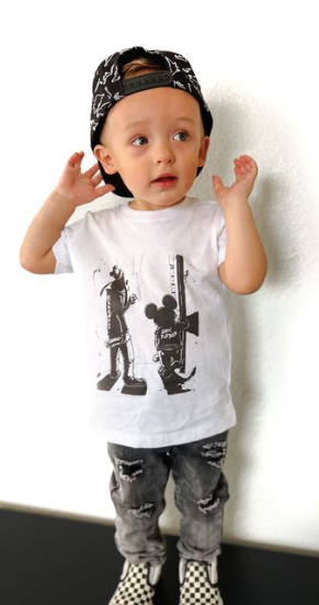 Grunge Mickey | Toddler Tee