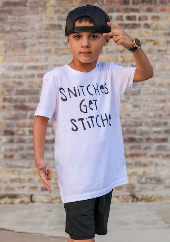 Snitches Get Stitches | Youth Tee