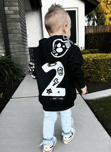 Rockin' Two | Children's Hoodie