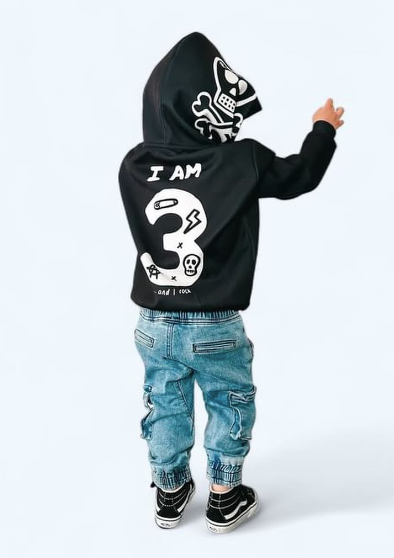 Rockin' Three | Children's Hoodie