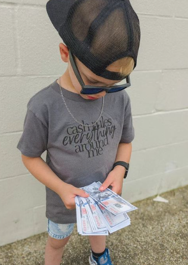 Cash Rules | Toddler Tee