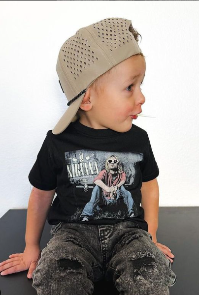 Nirvana | Kurt Cobain | Toddler Tee