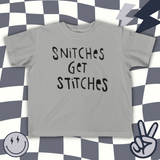 Snitches Get Stitches | Baby Tee