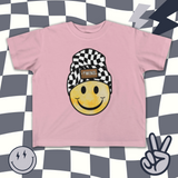 Twins Checkered Beanie | Toddler Tee