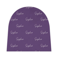 Shades of Purple | Personalized | Baby Beanie