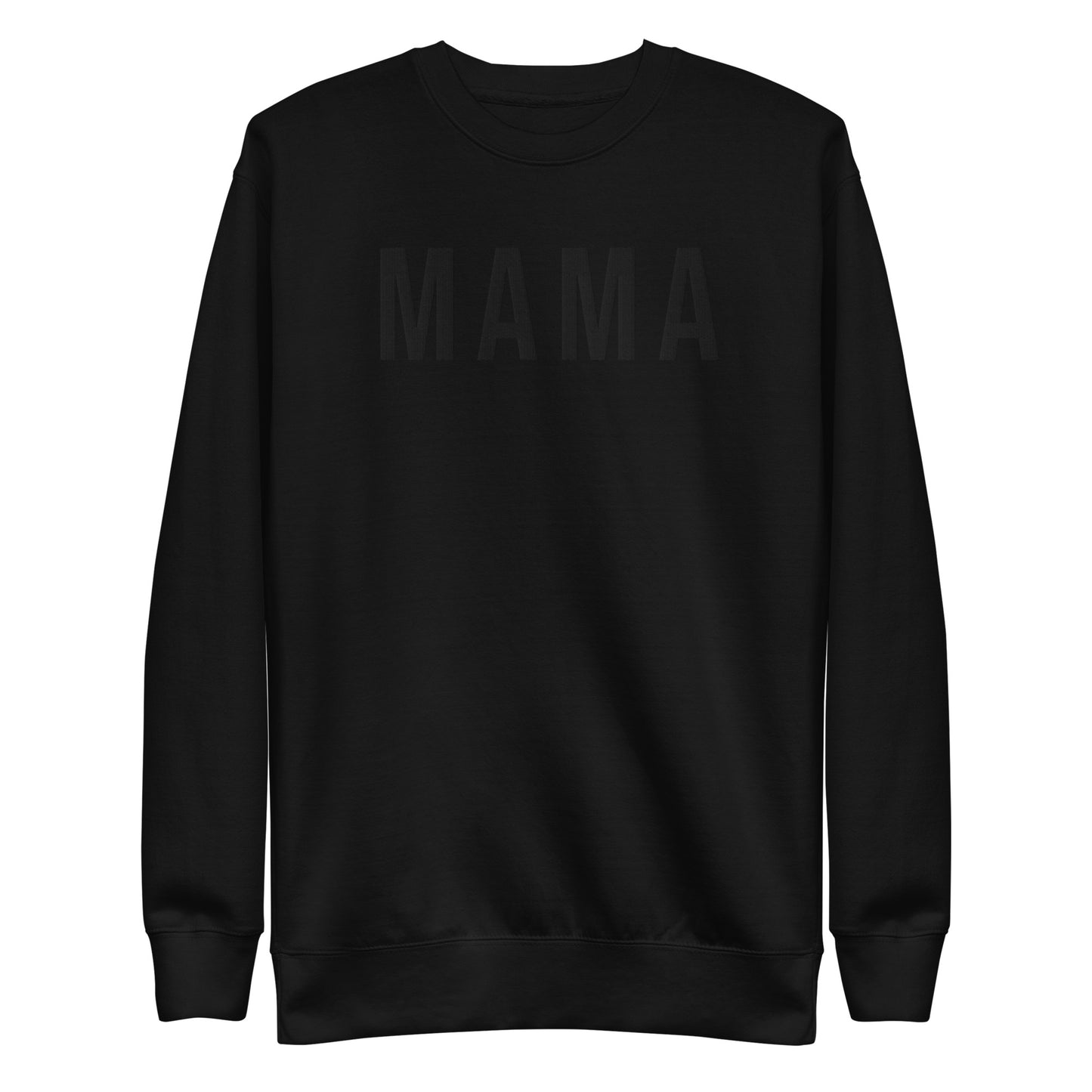 Modern Mama Embroidered Tonal Crewneck