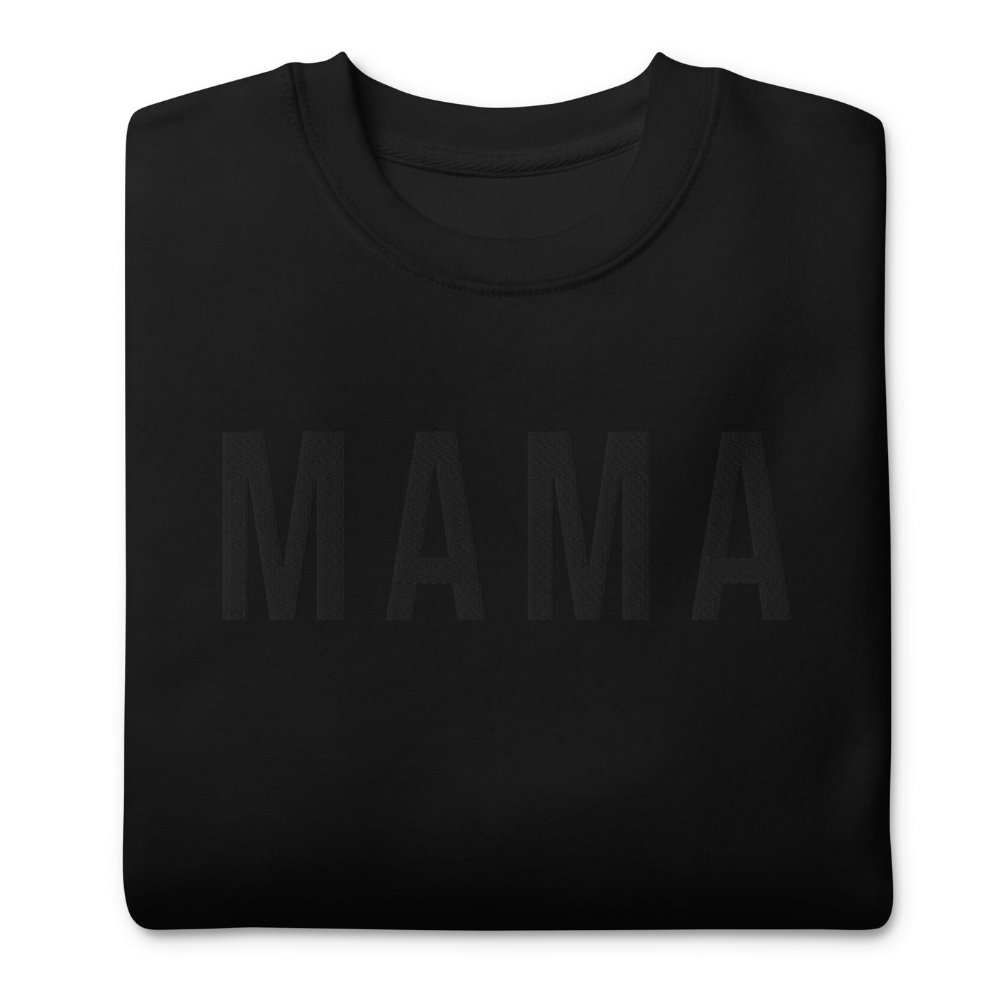 Modern Mama Embroidered Tonal Crewneck