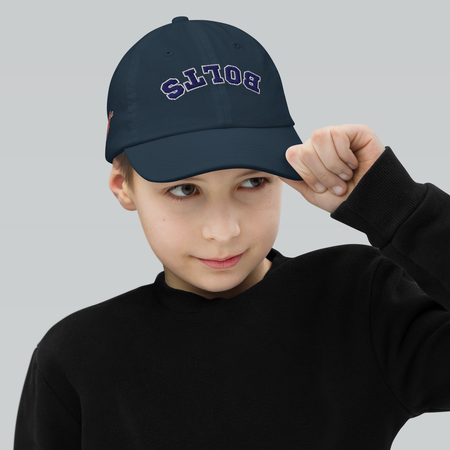 Personalized Bolts Youth baseball hat