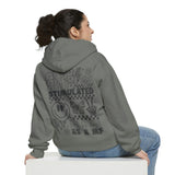 Overstimulated as a MF | Unisex Garment-Dyed Hoodie