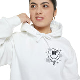 Overstimulated as a MF | Unisex Garment-Dyed Hoodie