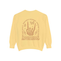 Rockin' Motherhood | Unisex fit Garment-Dyed Sweatshirt