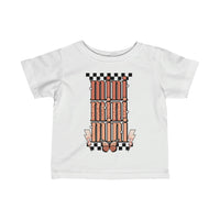 Mini Checkered Butterfly  | Baby Tee