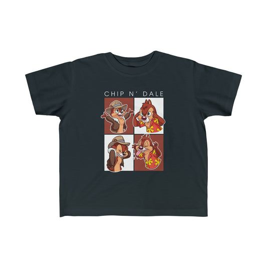 Retro Chip N Dale | Toddler Tee