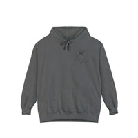 Overstimulated as a MF | Unisex Garment-Dyed Hoodie